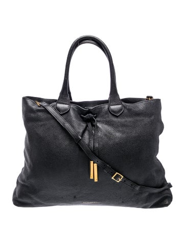 Leather Top Handle Bag