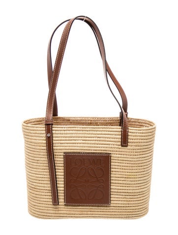 Raffia Square Basket