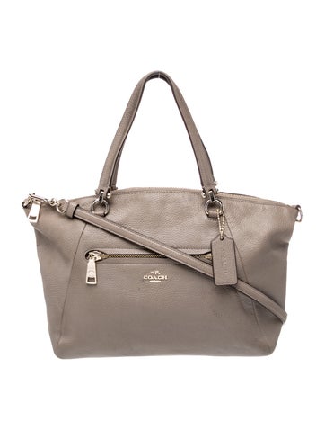 Leather Top Handle Bag