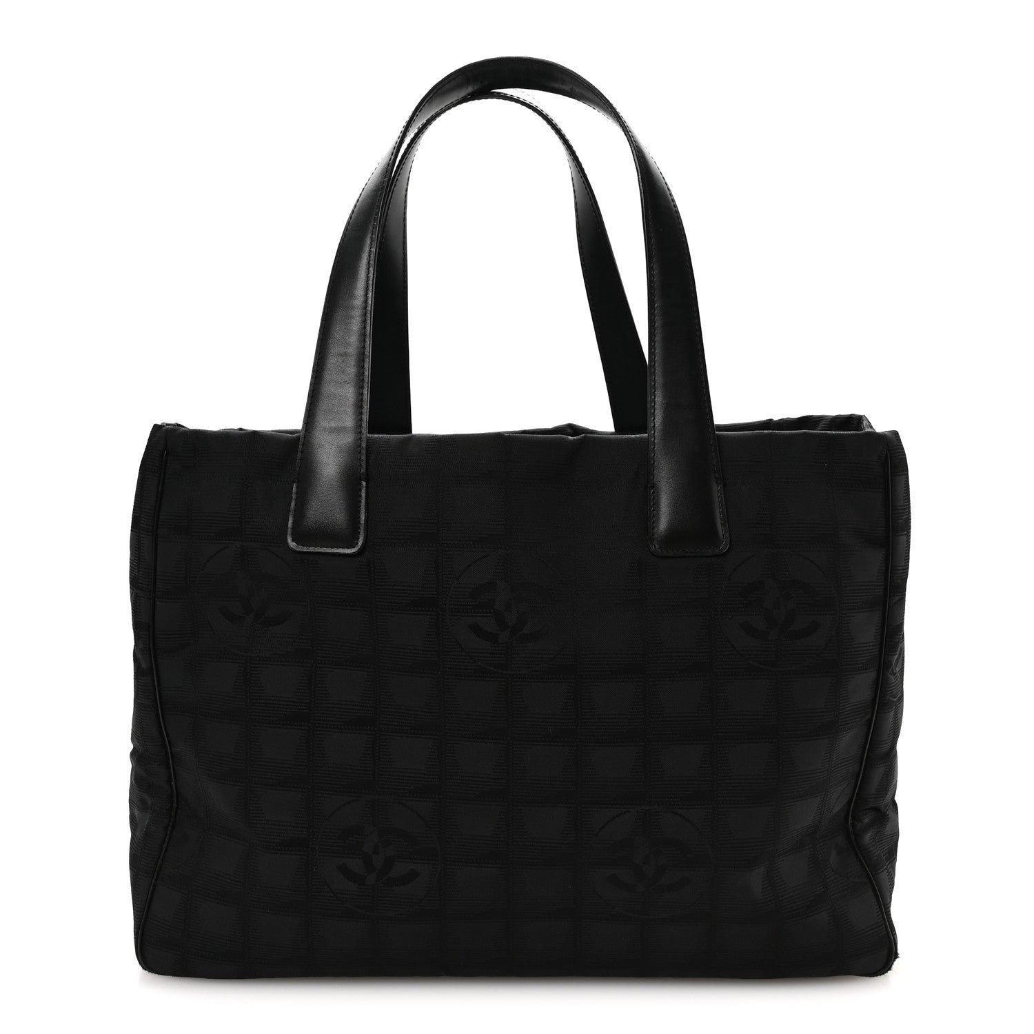 Chanel Nylon Medium Travel Tote Black