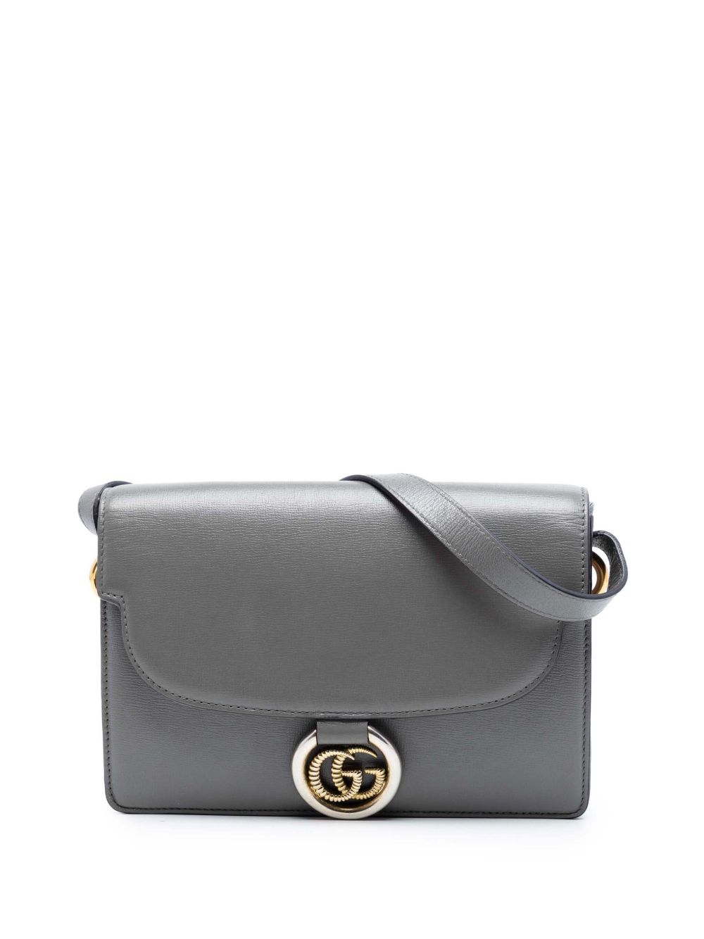 2016-2025 Small Textured Calfskin GG Ring Torchon crossbody bag