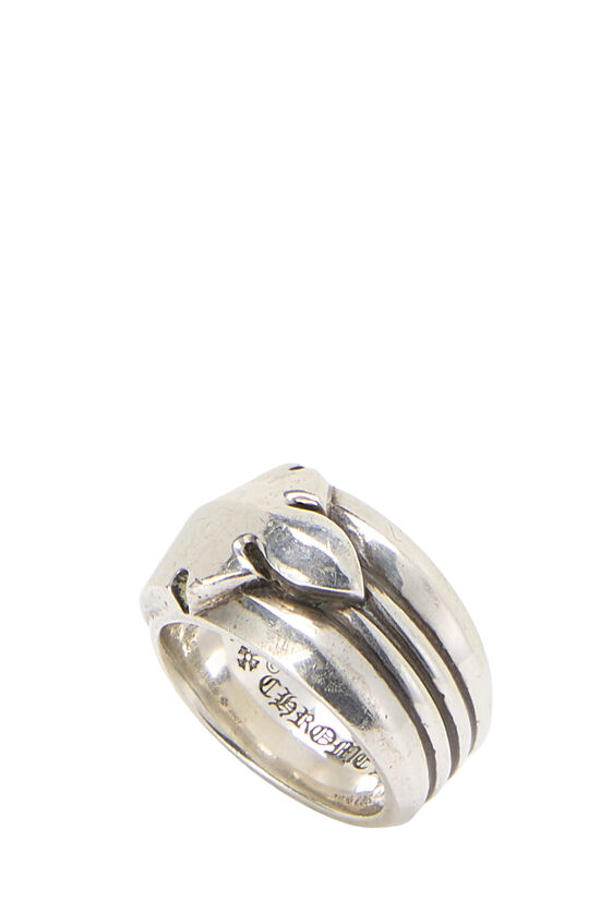 Chrome Hearts Sterling Silver Fleur Knee Ring