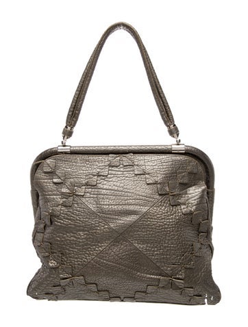 Ferragamo Leather Top Handle Bag