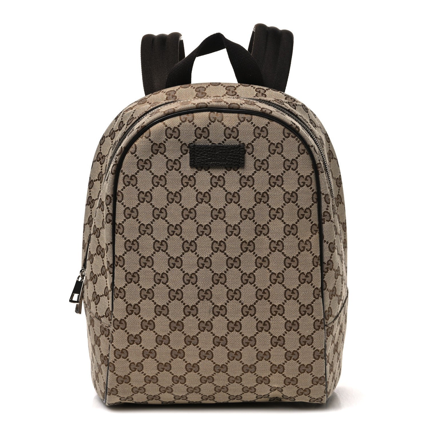 Gucci Monogram Travel Backpack Dark Brown
