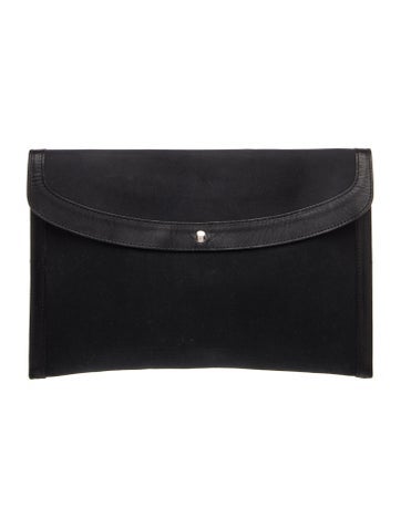 Mansur Gavriel Leather Clutch
