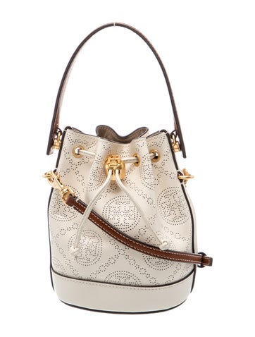 Tory Burch Leather Bucket Bag