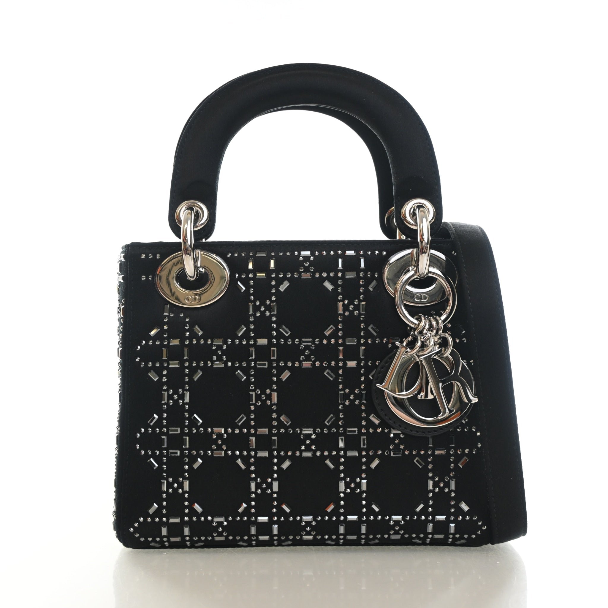 Christian Dior Mini Satin Lady Dior