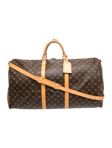 LV Monogram Keepall Bandouliere 60