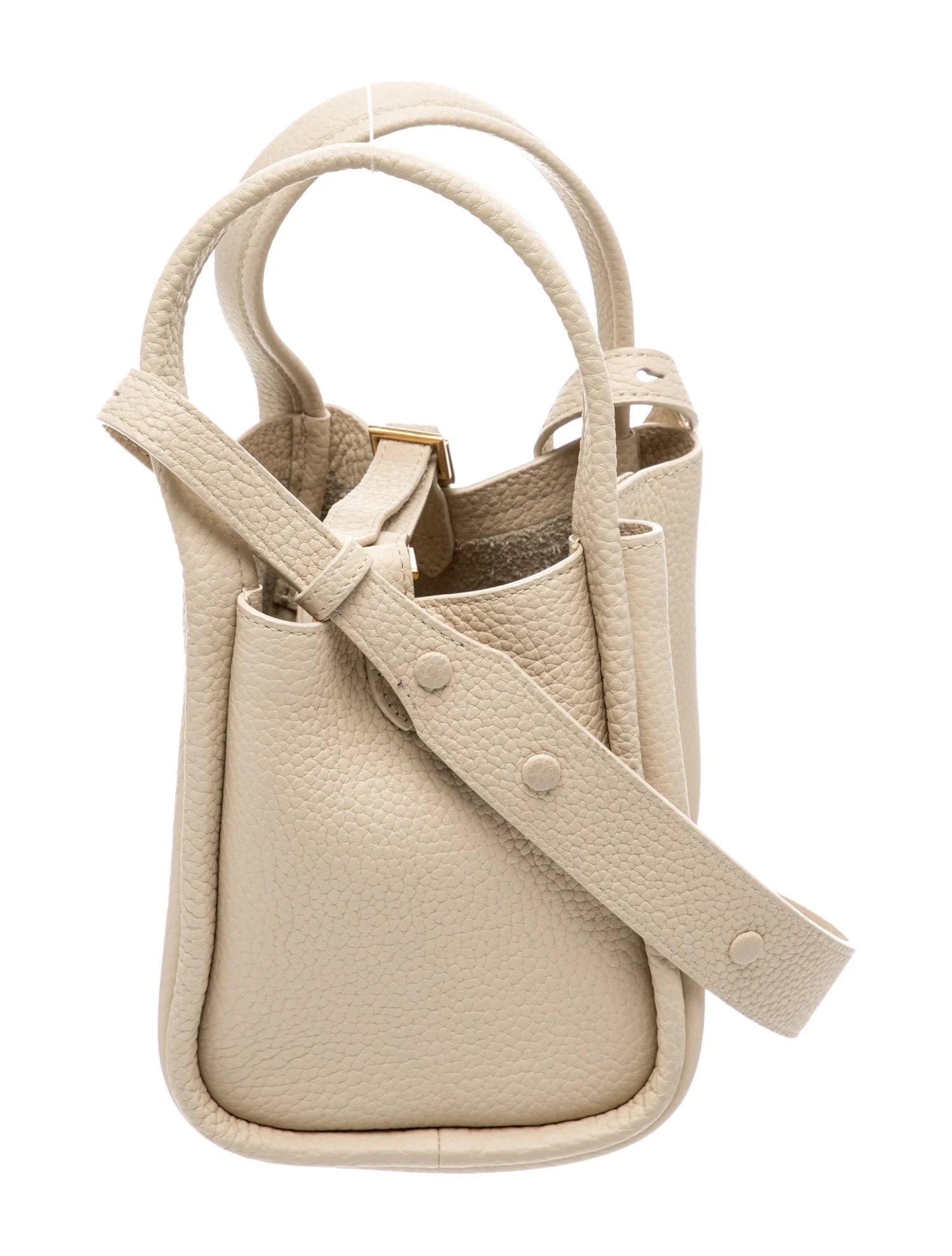Leather Top Handle Bag