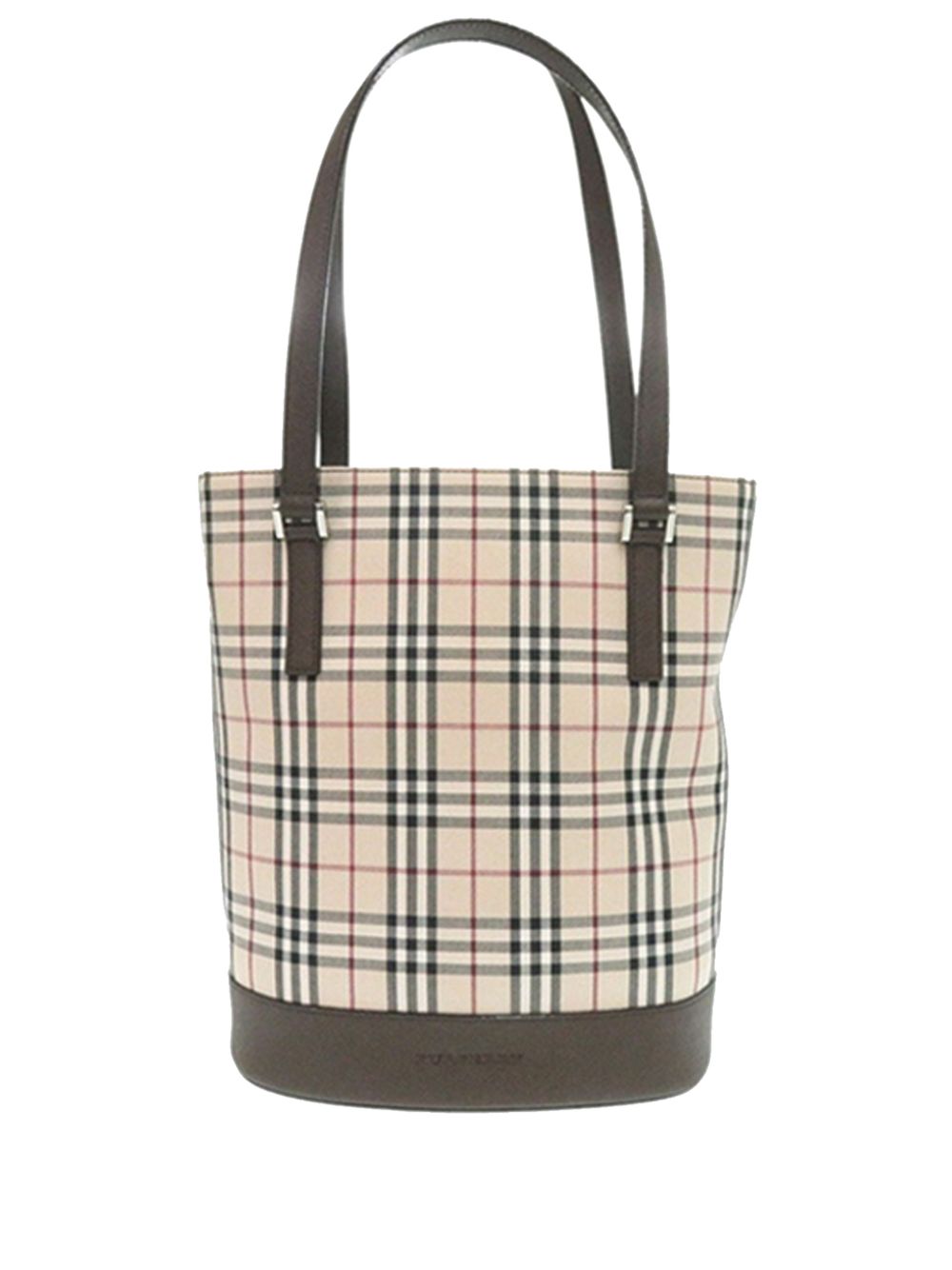 2000-2017 House Check Canvas bucket bag