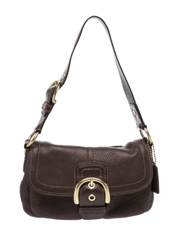 Coach Leather Shoulder Bag