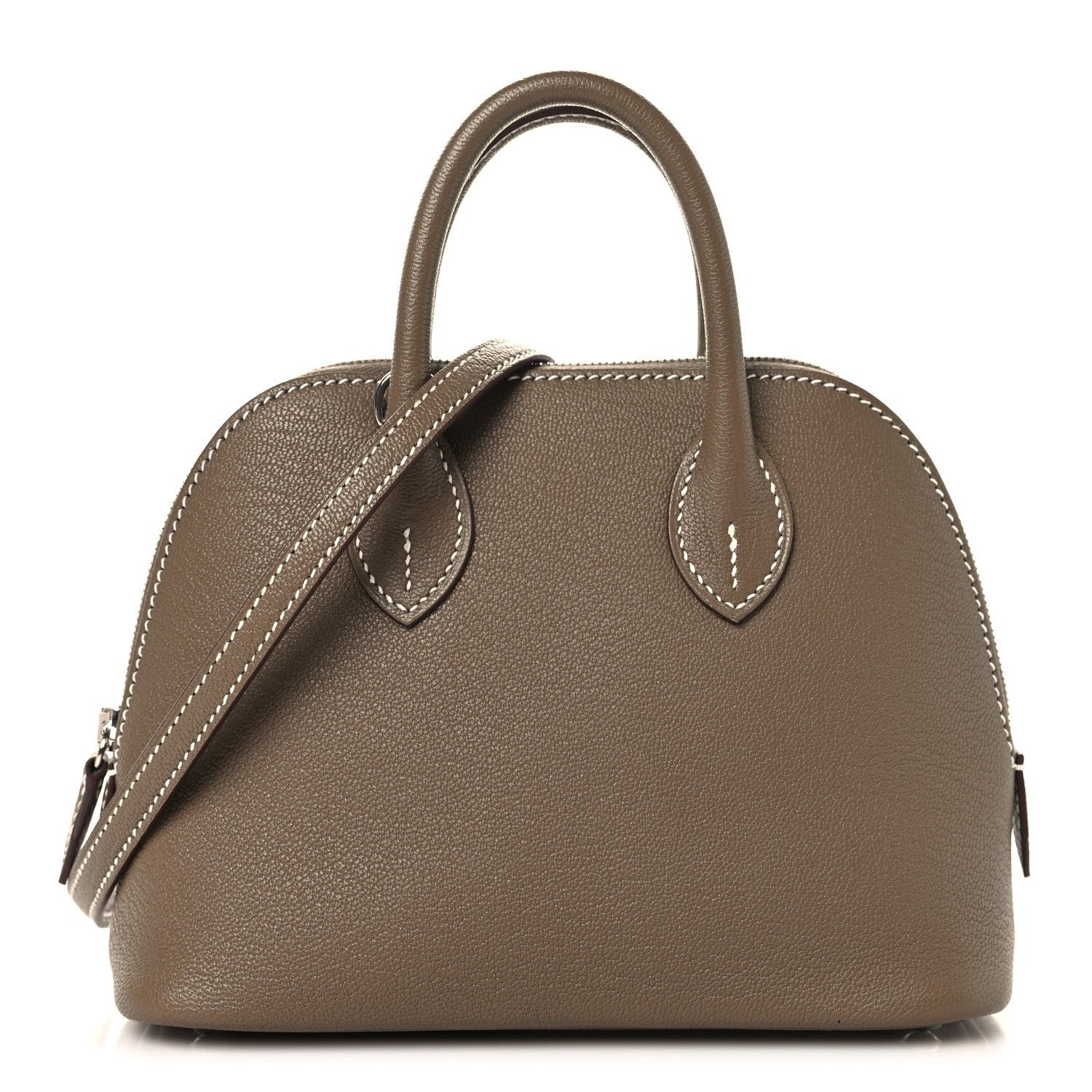 Hermes Chevre Mysore Mini 1923 Bolide Etoupe