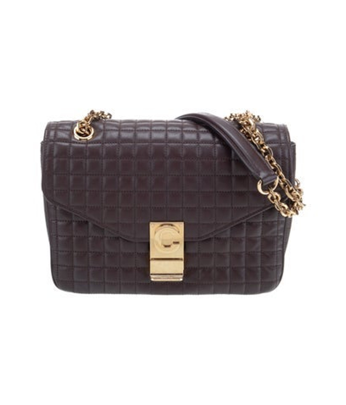 Celine Leather Shoulder Bag