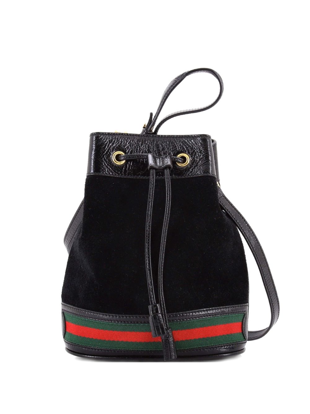 Ophidia Suede Small bucket bag
