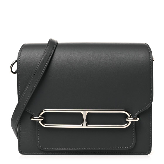 Hermes Swift Mini Sac Roulis Ardoise