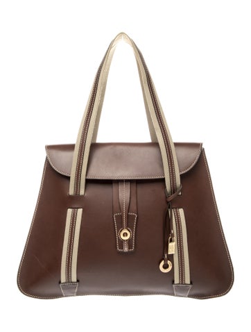 Leather Top Handle Bag