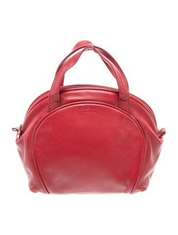 Leather Top Handle Bag