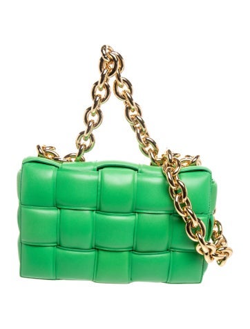 Intrecciato Chain Padded Cassette