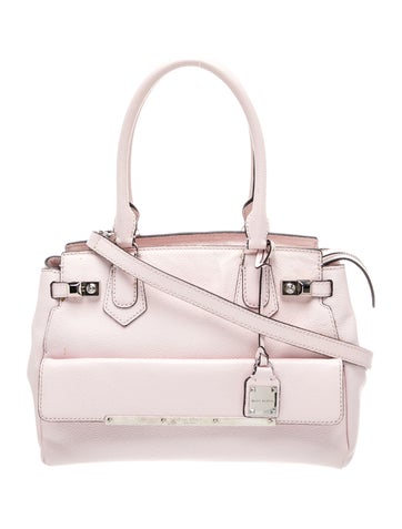Leather Top Handle Bag