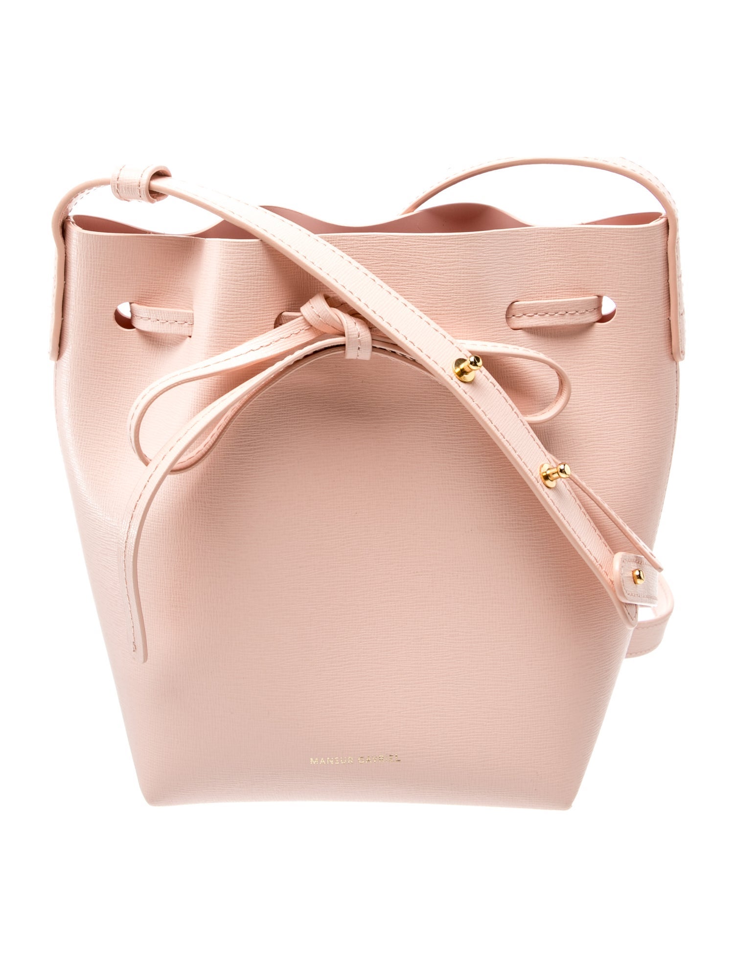 Mansur Gavriel Leather Bucket Bag