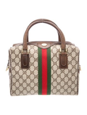 GG Supreme Top Handle Bag Vintage