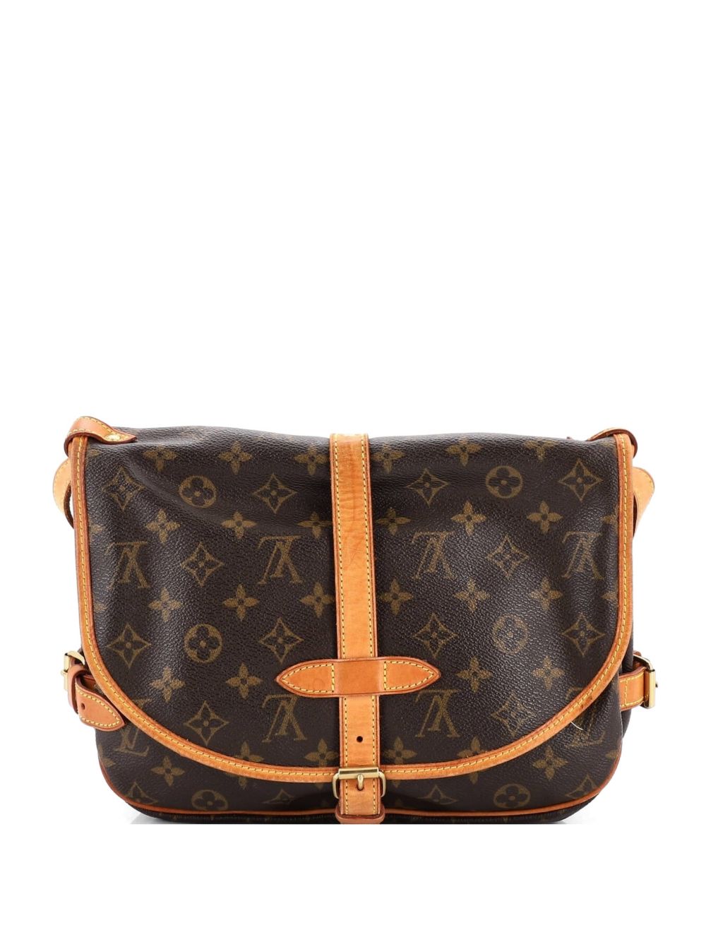 Louis Vuitton Saumur Handbag Monogram Canvas 30 crossbody bag