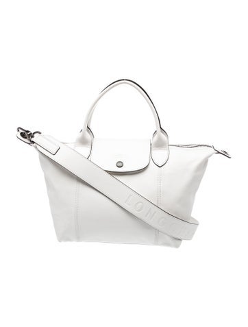 Longchamp Leather Top Handle Bag
