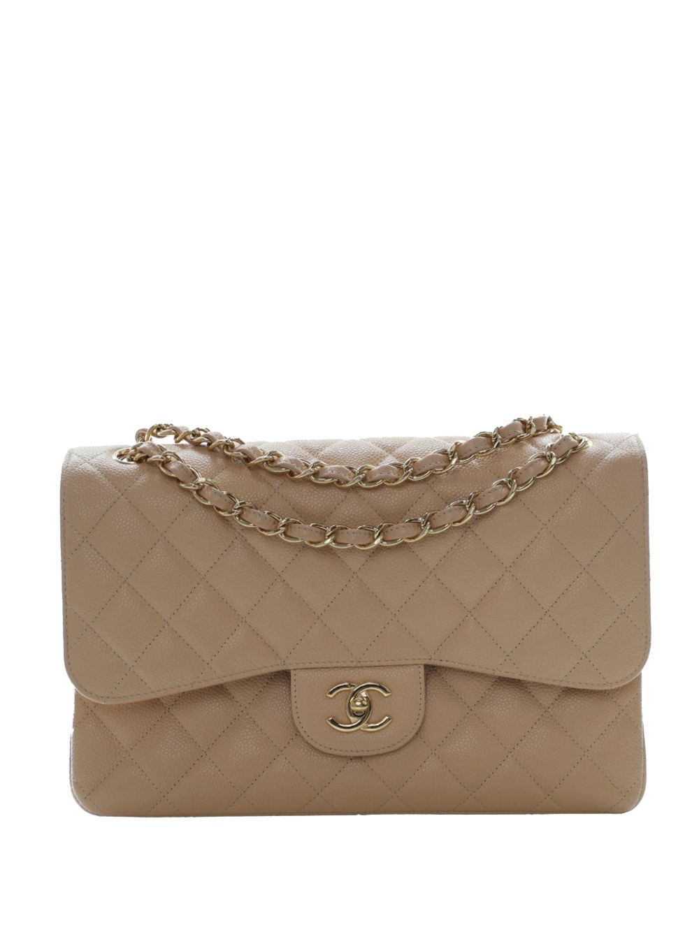 2014-2015 Jumbo Classic Caviar Double Flap shoulder bag