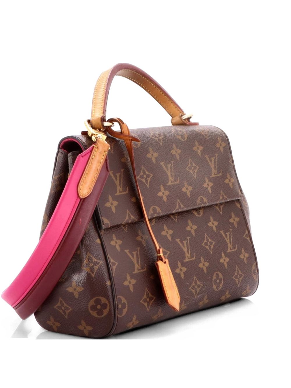Cluny Top Handle Bag Monogram Canvas BB satchel