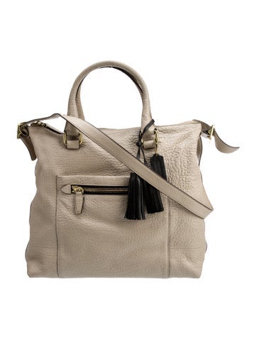 Coach Leather Top Handle Bag