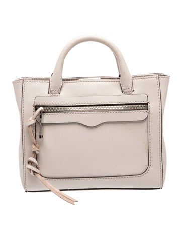 Rebecca Minkoff Saffiano Leather Top Handle Bag