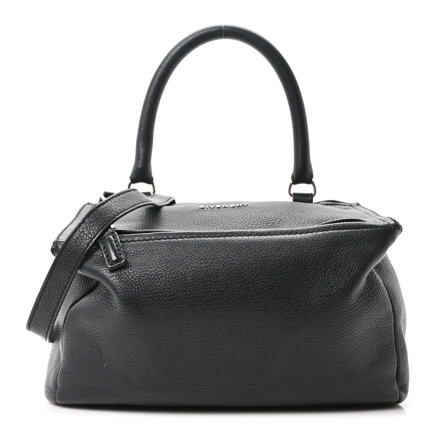 Sugar Goatskin Small Pandora Black