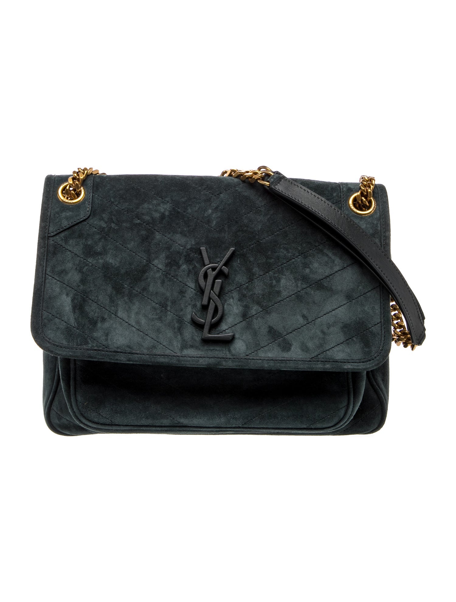 Saint Laurent Suede Niki Medium