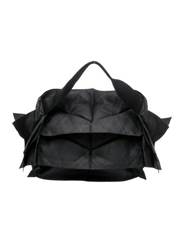 Issey Miyake Canvas Top Handle Bag