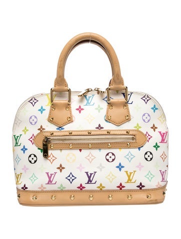 Multicolore Monogram Alma PM