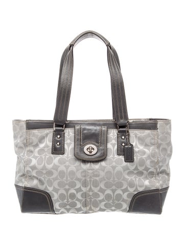 Coach Canvas Shoulder Bag