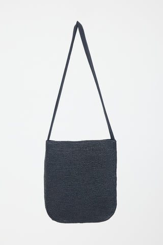 The Row Raffia Lori Shoulder Bag