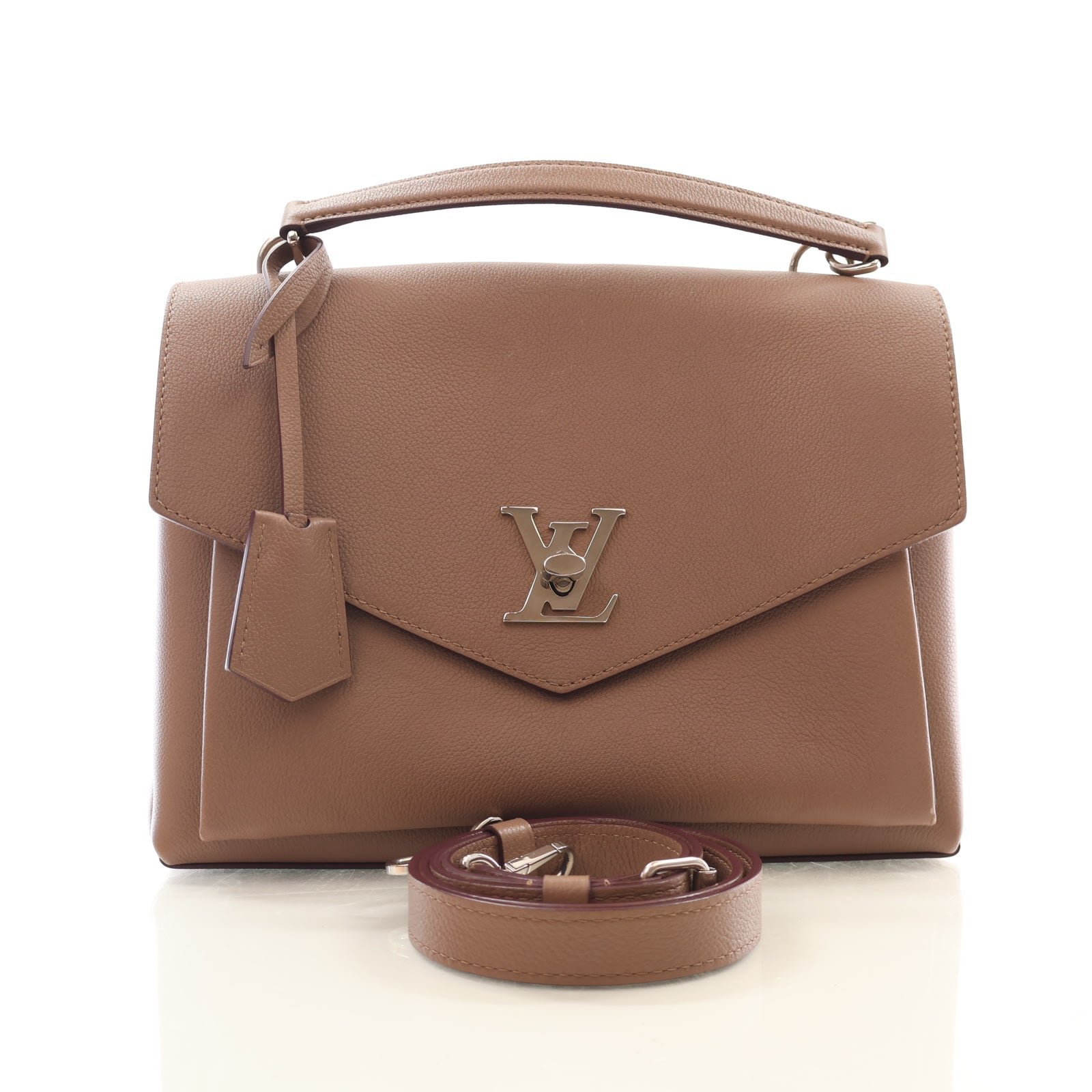 Louis Vuitton Louis Vuitton Calfskin Mylockme Satchel
