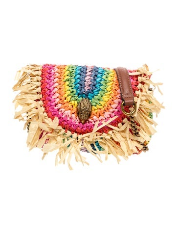 Kurt Geiger Raffia Crossbody Bag