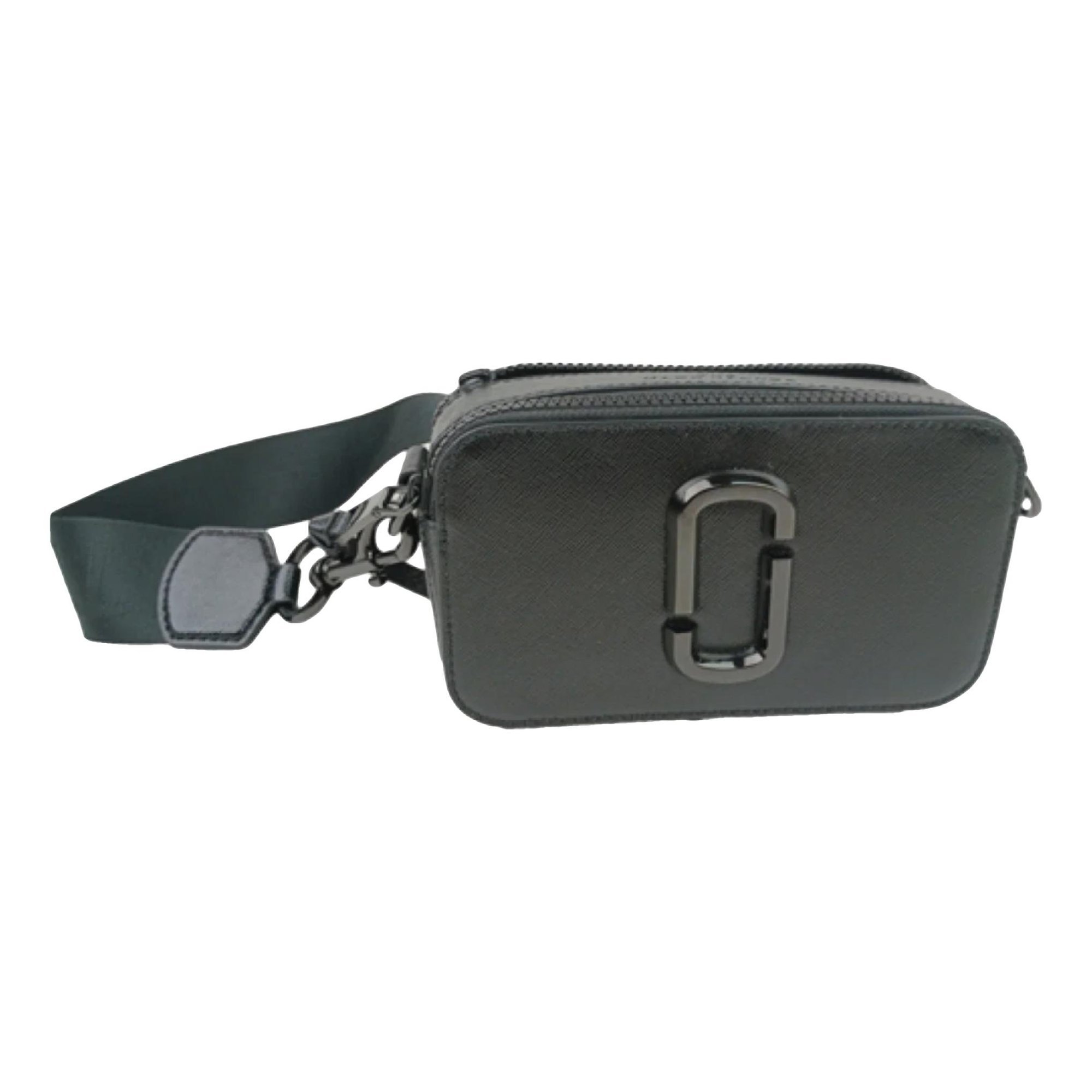 Snapshot leather crossbody bag