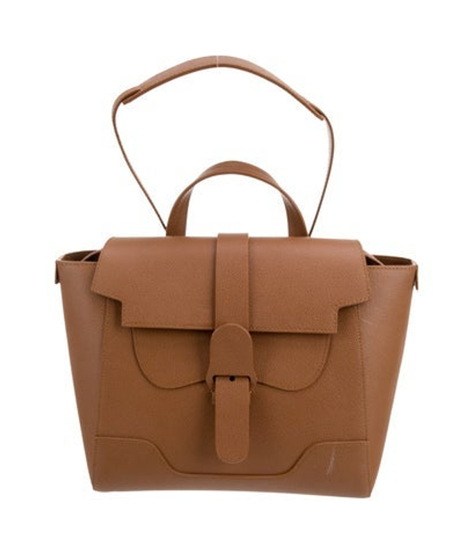 Senreve Leather Top Handle Bag