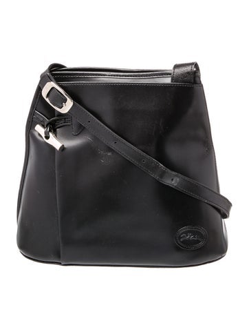Longchamp Leather Bucket Bag