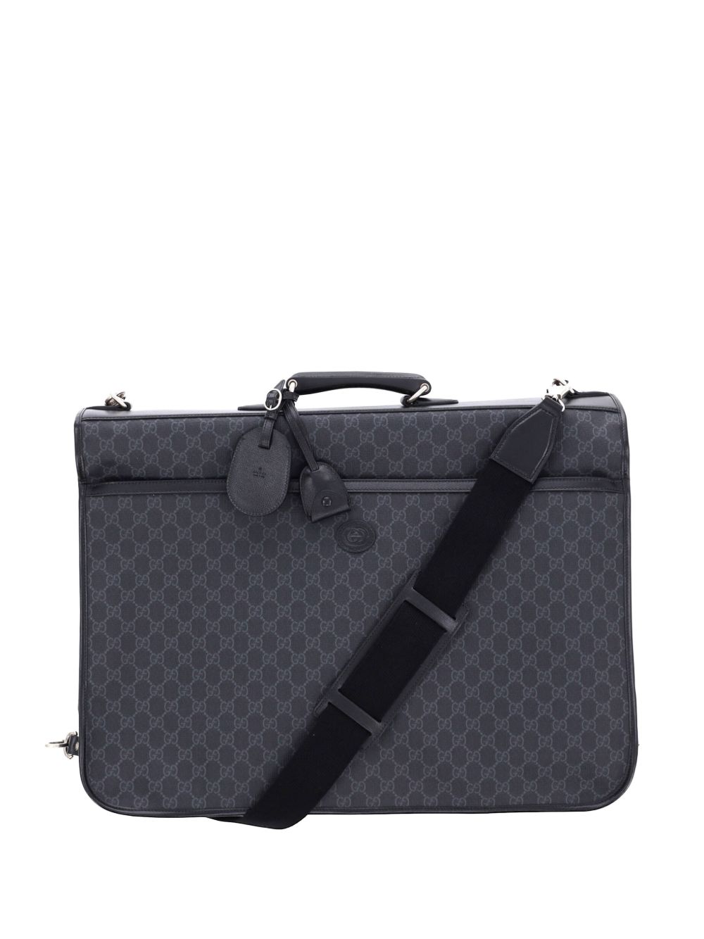 Retro Interlocking G Garment Bag GG Coated Canvas travel bag