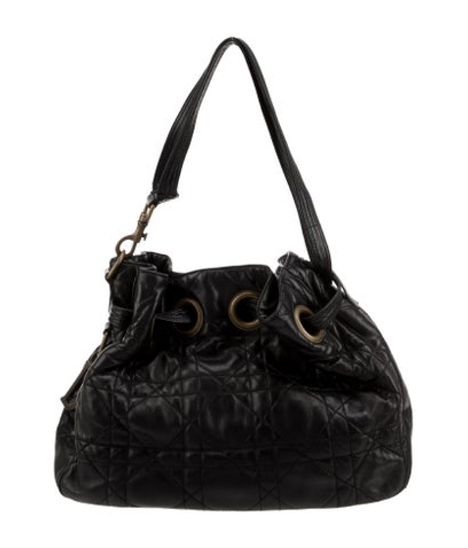 Dior Dior Quilted Drawstring Large Vintage
