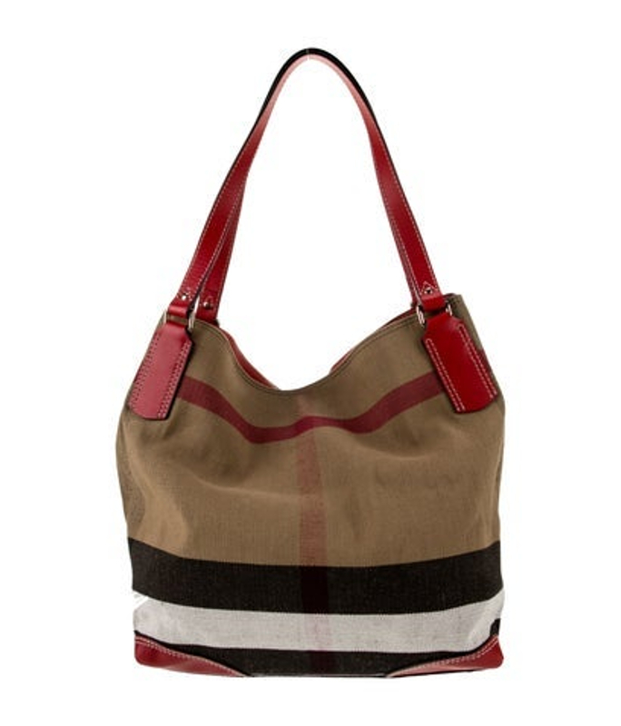 Burberry Exploded Check Hobo