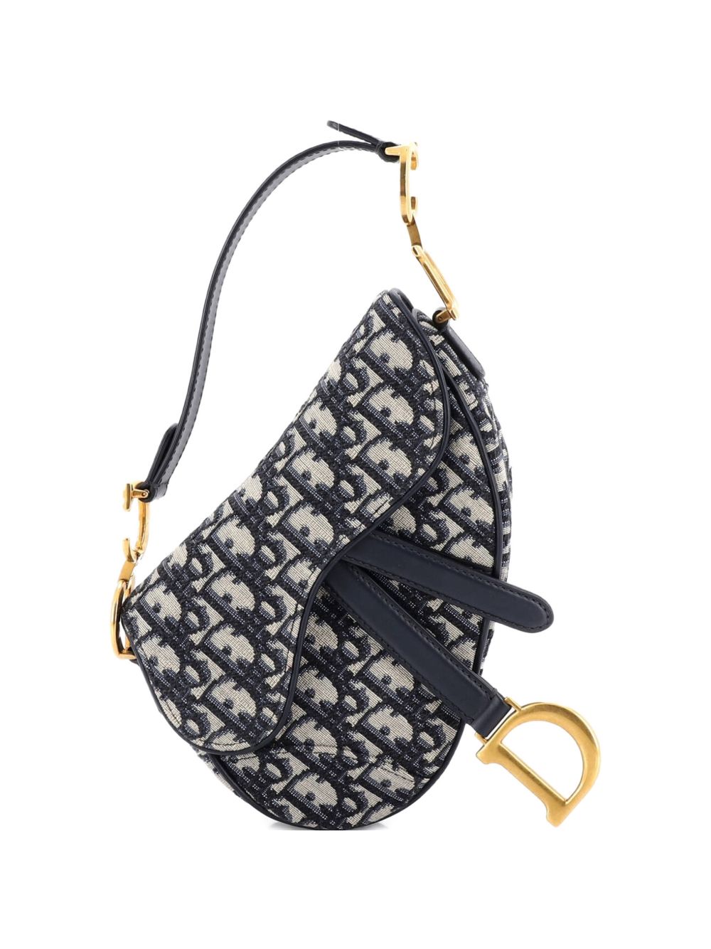 Saddle Handbag Oblique Canvas Mini shoulder bag