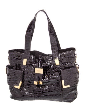 Patent Leather Shoulder Bag