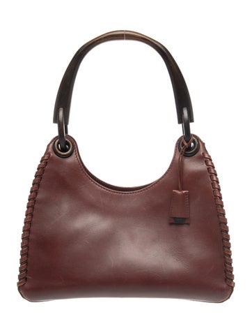 Leather Top Handle Bag