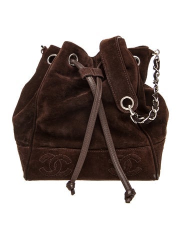 Suede CC Bucket Bag