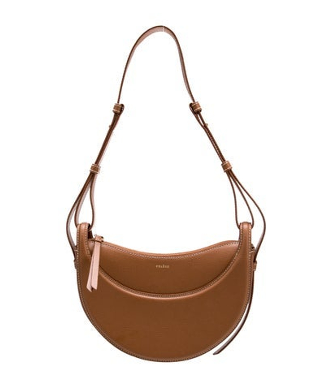 Polene Leather Shoulder Bag